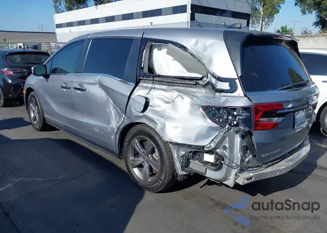 2022 Honda Odyssey Ex from USA, damaged, VIN 5FNRL6H55NB006631